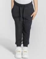 PANTALONE KIDS UNISEX FELPATO CON ELASTICO IN VITA E ALLA CAVIGLIA - Divisa Japigia 2 – Torre a Mare